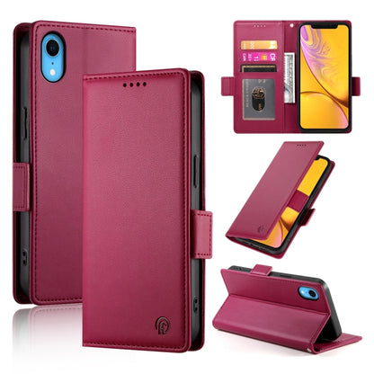 Side Buckle Magnetic Frosted Leather Phone Case, For iPhone 12 mini, For iPhone 11 Pro Max, For iPhone 11, For iPhone 11 Pro, For iPhone X / XS, For iPhone XR, For iPhone XS Max, For iPhone 8 Plus / 7 Plus