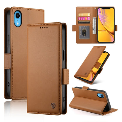Side Buckle Magnetic Frosted Leather Phone Case, For iPhone 12 mini, For iPhone 11 Pro Max, For iPhone 11, For iPhone 11 Pro, For iPhone X / XS, For iPhone XR, For iPhone XS Max, For iPhone 8 Plus / 7 Plus