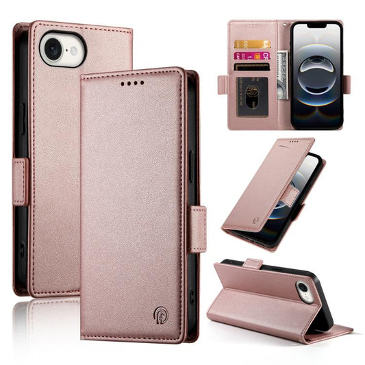Side Buckle Magnetic Frosted Leather Phone Case, For iPhone 17e / 16e, For iPhone 17 Pro Max, For iPhone 17 Pro, For iPhone 17, For iPhone Air, For iPhone 16 Pro Max, For iPhone 16 Pro, For iPhone 16 Plus, For iPhone 16, For iPhone 15 Pro Max          ...