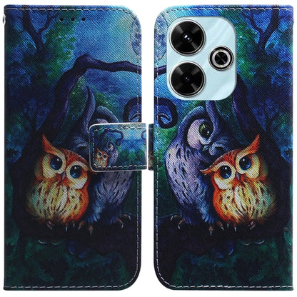 Coloured Drawing Flip Leather Phone Case, For Redmi 15C 5G / 4G EU 173mm / Poco C85 5G, For Redmi 15 5G Global / 15 4G SEA 169.5mm, For Redmi 15 5G / 4G EU 171mm, For Redmi Turbo 4 Pro / Xiaomi Poco F7, For Redmi Note 14 5G                             ...