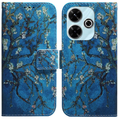 Coloured Drawing Flip Leather Phone Case, For Redmi 15C 5G / 4G EU 173mm / Poco C85 5G, For Redmi 15 5G Global / 15 4G SEA 169.5mm, For Redmi 15 5G / 4G EU 171mm, For Redmi Turbo 4 Pro / Xiaomi Poco F7, For Redmi Note 14 5G                             ...
