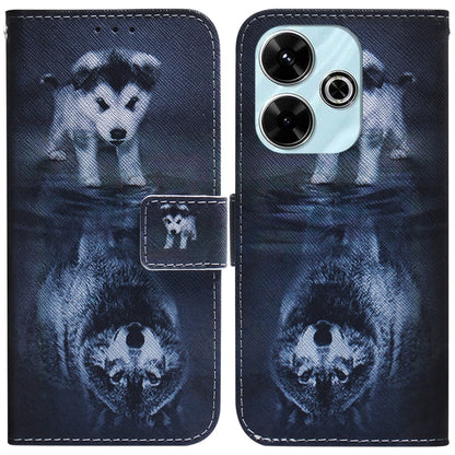 Coloured Drawing Flip Leather Phone Case, For Redmi 15C 5G / 4G EU 173mm / Poco C85 5G, For Redmi 15 5G Global / 15 4G SEA 169.5mm, For Redmi 15 5G / 4G EU 171mm, For Redmi Turbo 4 Pro / Xiaomi Poco F7, For Redmi Note 14 5G                             ...