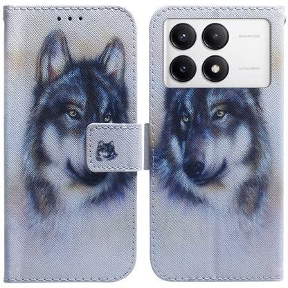 Coloured Drawing Flip Leather Phone Case, For Redmi 15C 5G / 4G EU 173mm / Poco C85 5G, For Redmi 15 5G Global / 15 4G SEA 169.5mm, For Redmi 15 5G / 4G EU 171mm, For Redmi Turbo 4 Pro / Xiaomi Poco F7, For Redmi Note 14 5G                             ...