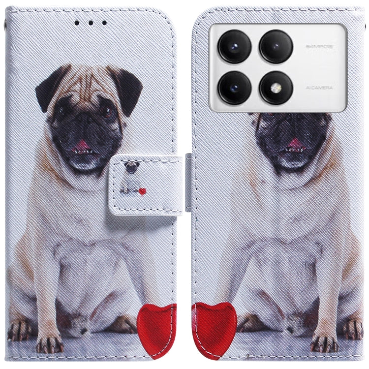 Coloured Drawing Flip Leather Phone Case, For Redmi 15C 5G / 4G EU 173mm / Poco C85 5G, For Redmi 15 5G Global / 15 4G SEA 169.5mm, For Redmi 15 5G / 4G EU 171mm, For Redmi Turbo 4 Pro / Xiaomi Poco F7, For Redmi Note 14 5G                             ...