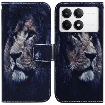 Coloured Drawing Flip Leather Phone Case, For Redmi 15C 5G / 4G EU 173mm / Poco C85 5G, For Redmi 15 5G Global / 15 4G SEA 169.5mm, For Redmi 15 5G / 4G EU 171mm, For Redmi Turbo 4 Pro / Xiaomi Poco F7, For Redmi Note 14 5G                             ...