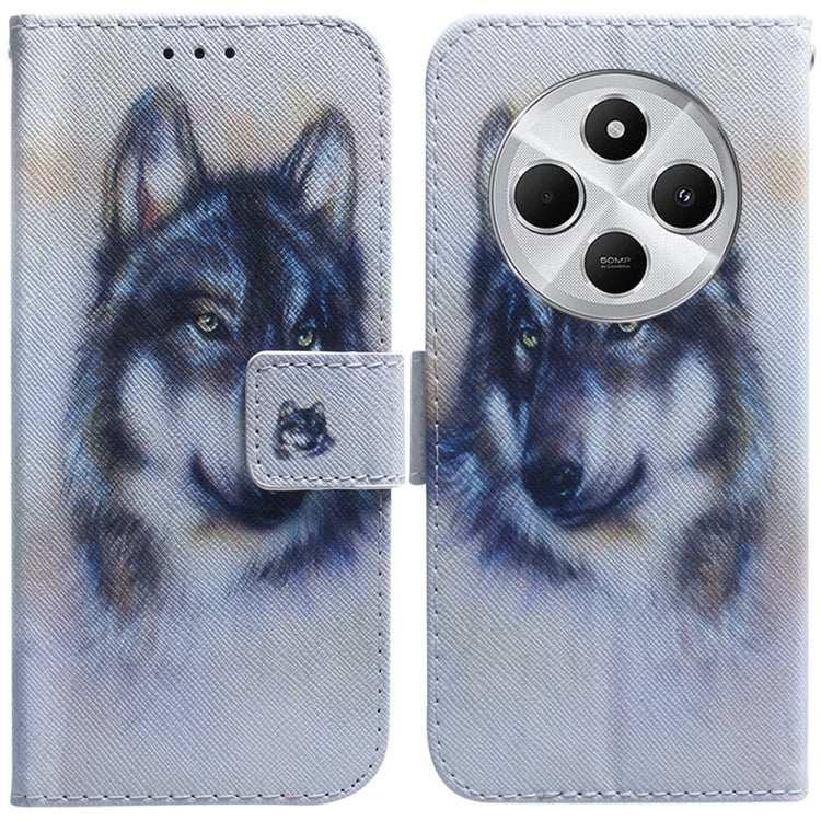 Coloured Drawing Flip Leather Phone Case, For Redmi 15C 5G / 4G EU 173mm / Poco C85 5G, For Redmi 15 5G Global / 15 4G SEA 169.5mm, For Redmi 15 5G / 4G EU 171mm, For Redmi Turbo 4 Pro / Xiaomi Poco F7, For Redmi Note 14 5G                             ...