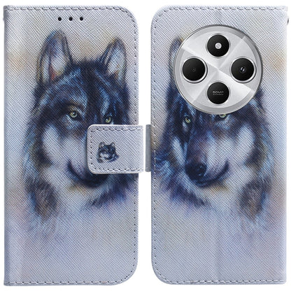 Coloured Drawing Flip Leather Phone Case, For Redmi 15C 5G / 4G EU 173mm / Poco C85 5G, For Redmi 15 5G Global / 15 4G SEA 169.5mm, For Redmi 15 5G / 4G EU 171mm, For Redmi Turbo 4 Pro / Xiaomi Poco F7, For Redmi Note 14 5G                             ...