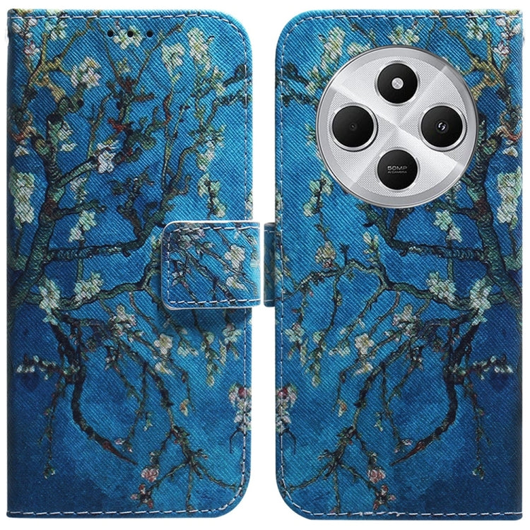 Coloured Drawing Flip Leather Phone Case, For Redmi 15C 5G / 4G EU 173mm / Poco C85 5G, For Redmi 15 5G Global / 15 4G SEA 169.5mm, For Redmi 15 5G / 4G EU 171mm, For Redmi Turbo 4 Pro / Xiaomi Poco F7, For Redmi Note 14 5G                             ...