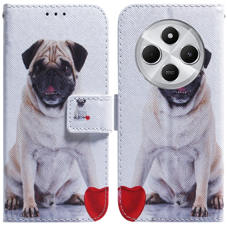 Coloured Drawing Flip Leather Phone Case, For Redmi 15C 5G / 4G EU 173mm / Poco C85 5G, For Redmi 15 5G Global / 15 4G SEA 169.5mm, For Redmi 15 5G / 4G EU 171mm, For Redmi Turbo 4 Pro / Xiaomi Poco F7, For Redmi Note 14 5G                             ...