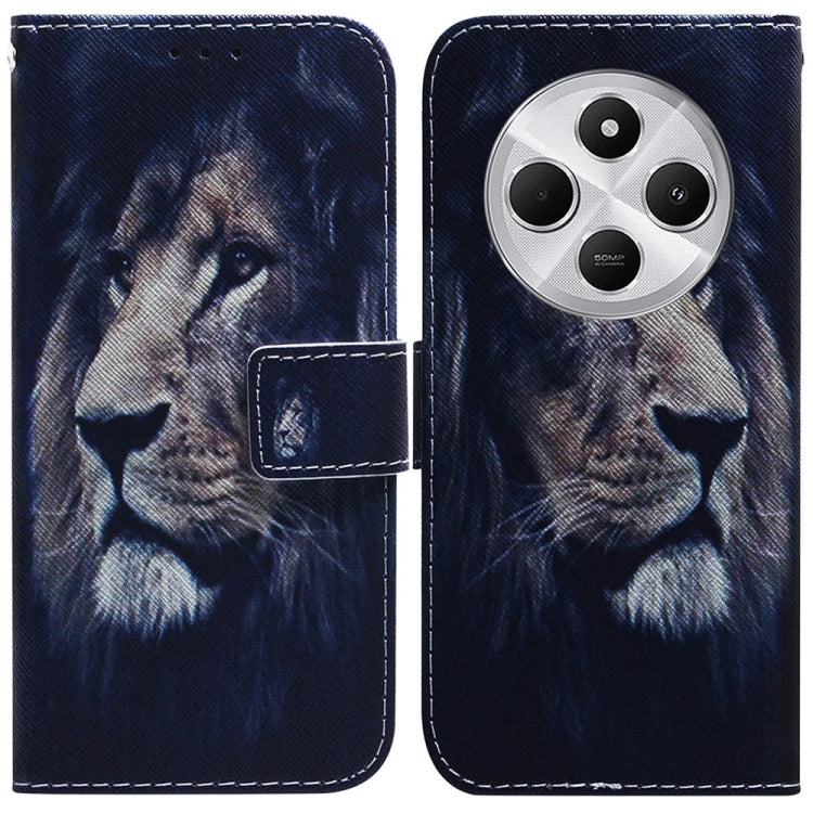 Coloured Drawing Flip Leather Phone Case, For Redmi 15C 5G / 4G EU 173mm / Poco C85 5G, For Redmi 15 5G Global / 15 4G SEA 169.5mm, For Redmi 15 5G / 4G EU 171mm, For Redmi Turbo 4 Pro / Xiaomi Poco F7, For Redmi Note 14 5G                             ...