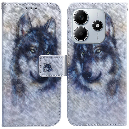 Coloured Drawing Flip Leather Phone Case, For Redmi 15C 5G / 4G EU 173mm / Poco C85 5G, For Redmi 15 5G Global / 15 4G SEA 169.5mm, For Redmi 15 5G / 4G EU 171mm, For Redmi Turbo 4 Pro / Xiaomi Poco F7, For Redmi Note 14 5G                             ...