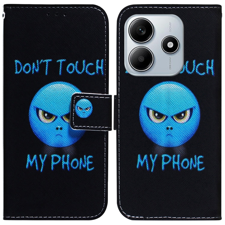 Coloured Drawing Flip Leather Phone Case, For Redmi 15C 5G / 4G EU 173mm / Poco C85 5G, For Redmi 15 5G Global / 15 4G SEA 169.5mm, For Redmi 15 5G / 4G EU 171mm, For Redmi Turbo 4 Pro / Xiaomi Poco F7, For Redmi Note 14 5G                             ...