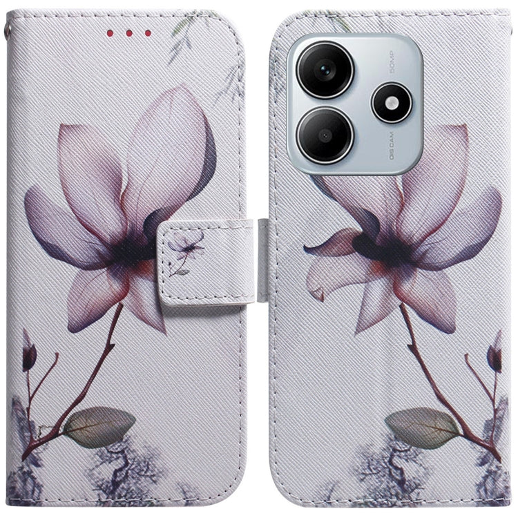 Coloured Drawing Flip Leather Phone Case, For Redmi 15C 5G / 4G EU 173mm / Poco C85 5G, For Redmi 15 5G Global / 15 4G SEA 169.5mm, For Redmi 15 5G / 4G EU 171mm, For Redmi Turbo 4 Pro / Xiaomi Poco F7, For Redmi Note 14 5G                             ...