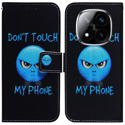 Coloured Drawing Flip Leather Phone Case, For Redmi 15C 5G / 4G EU 173mm / Poco C85 5G, For Redmi 15 5G Global / 15 4G SEA 169.5mm, For Redmi 15 5G / 4G EU 171mm, For Redmi Turbo 4 Pro / Xiaomi Poco F7, For Redmi Note 14 5G                             ...