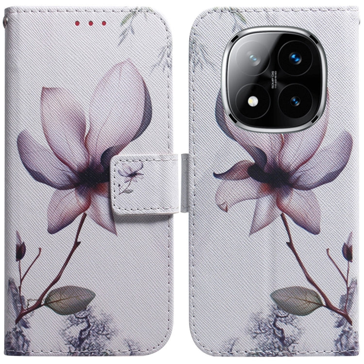 Coloured Drawing Flip Leather Phone Case, For Redmi 15C 5G / 4G EU 173mm / Poco C85 5G, For Redmi 15 5G Global / 15 4G SEA 169.5mm, For Redmi 15 5G / 4G EU 171mm, For Redmi Turbo 4 Pro / Xiaomi Poco F7, For Redmi Note 14 5G                             ...