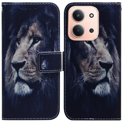 Coloured Drawing Flip Leather Phone Case, For Redmi 15C 5G / 4G EU 173mm / Poco C85 5G, For Redmi 15 5G Global / 15 4G SEA 169.5mm, For Redmi 15 5G / 4G EU 171mm, For Redmi Turbo 4 Pro / Xiaomi Poco F7, For Redmi Note 14 5G                             ...