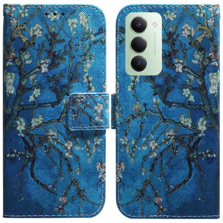 Coloured Drawing Flip Leather Phone Case, For Redmi 15C 5G / 4G EU 173mm / Poco C85 5G, For Redmi 15 5G Global / 15 4G SEA 169.5mm, For Redmi 15 5G / 4G EU 171mm, For Redmi Turbo 4 Pro / Xiaomi Poco F7, For Redmi Note 14 5G                             ...
