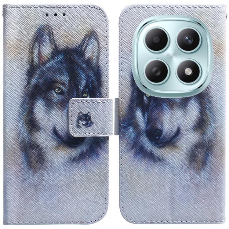 Coloured Drawing Flip Leather Phone Case, For Redmi A7 Pro 4G / 5G 171mm / Poco C85x 5G, For Redmi 15a 5G, For Redmi Turbo 5 Max 5G / Poco X8 Pro Max 5G, For Redmi Turbo 5 5G / Poco X8 Pro 5G, For Redmi Note 15 Pro+ 5G 163.3mm / Poco M8 Pro 5G         ...