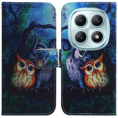Coloured Drawing Flip Leather Phone Case, For Redmi A7 Pro 4G / 5G 171mm / Poco C85x 5G, For Redmi 15a 5G, For Redmi Turbo 5 Max 5G / Poco X8 Pro Max 5G, For Redmi Turbo 5 5G / Poco X8 Pro 5G, For Redmi Note 15 Pro+ 5G 163.3mm / Poco M8 Pro 5G         ...