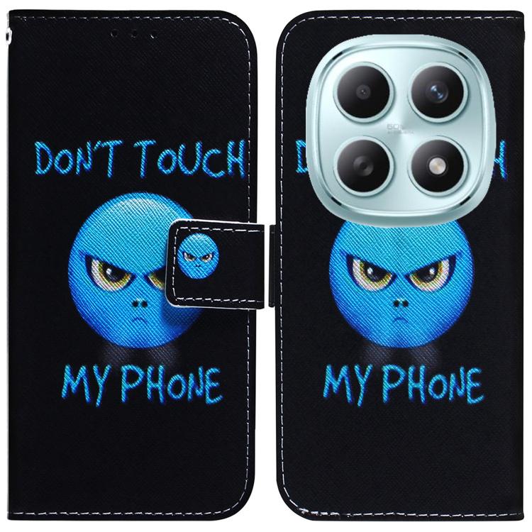 Coloured Drawing Flip Leather Phone Case, For Redmi A7 Pro 4G / 5G 171mm / Poco C85x 5G, For Redmi 15a 5G, For Redmi Turbo 5 Max 5G / Poco X8 Pro Max 5G, For Redmi Turbo 5 5G / Poco X8 Pro 5G, For Redmi Note 15 Pro+ 5G 163.3mm / Poco M8 Pro 5G         ...