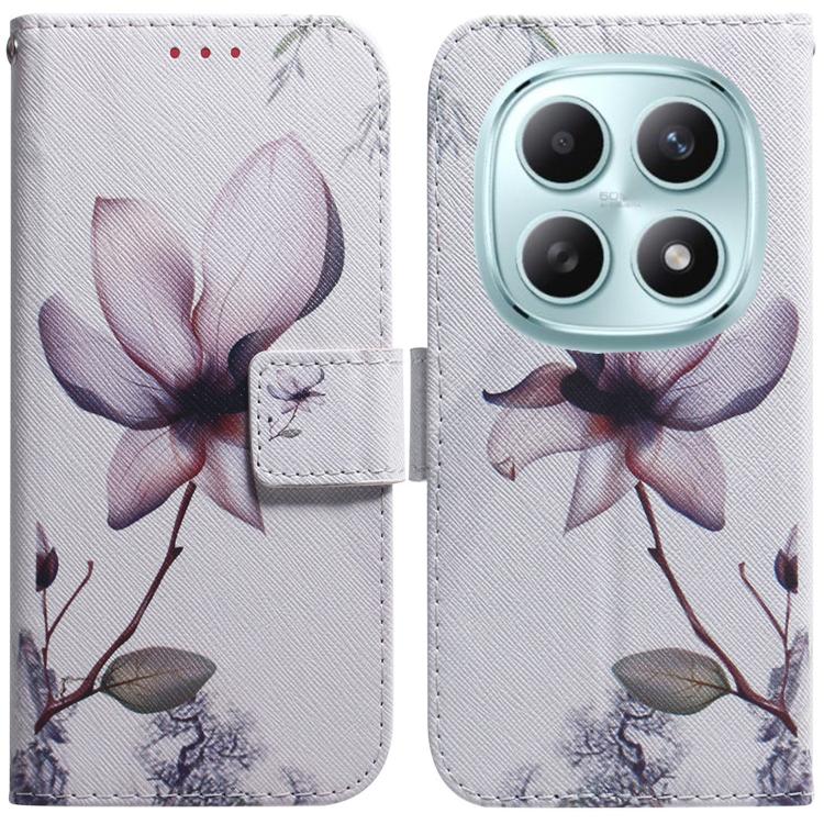 Coloured Drawing Flip Leather Phone Case, For Redmi A7 Pro 4G / 5G 171mm / Poco C85x 5G, For Redmi 15a 5G, For Redmi Turbo 5 Max 5G / Poco X8 Pro Max 5G, For Redmi Turbo 5 5G / Poco X8 Pro 5G, For Redmi Note 15 Pro+ 5G 163.3mm / Poco M8 Pro 5G         ...