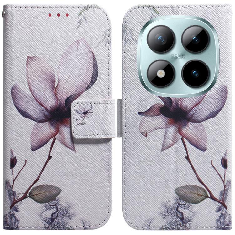 Coloured Drawing Flip Leather Phone Case, For Redmi A7 Pro 4G / 5G 171mm / Poco C85x 5G, For Redmi 15a 5G, For Redmi Turbo 5 Max 5G / Poco X8 Pro Max 5G, For Redmi Turbo 5 5G / Poco X8 Pro 5G, For Redmi Note 15 Pro+ 5G 163.3mm / Poco M8 Pro 5G         ...