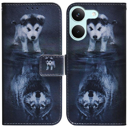 Coloured Drawing Flip Leather Phone Case, For Redmi A7 Pro 4G / 5G 171mm / Poco C85x 5G, For Redmi 15a 5G, For Redmi Turbo 5 Max 5G / Poco X8 Pro Max 5G, For Redmi Turbo 5 5G / Poco X8 Pro 5G, For Redmi Note 15 Pro+ 5G 163.3mm / Poco M8 Pro 5G         ...