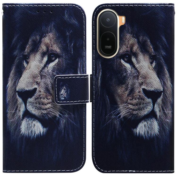 Coloured Drawing Flip Leather Phone Case, For Redmi A7 Pro 4G / 5G 171mm / Poco C85x 5G, For Redmi 15a 5G, For Redmi Turbo 5 Max 5G / Poco X8 Pro Max 5G, For Redmi Turbo 5 5G / Poco X8 Pro 5G, For Redmi Note 15 Pro+ 5G 163.3mm / Poco M8 Pro 5G         ...