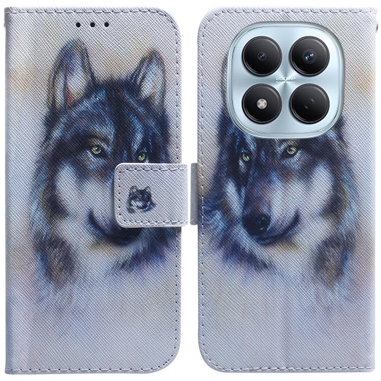 Coloured Drawing Flip Leather Phone Case, For Redmi A7 Pro 4G / 5G 171mm / Poco C85x 5G, For Redmi 15a 5G, For Redmi Turbo 5 Max 5G / Poco X8 Pro Max 5G, For Redmi Turbo 5 5G / Poco X8 Pro 5G, For Redmi Note 15 Pro+ 5G 163.3mm / Poco M8 Pro 5G         ...