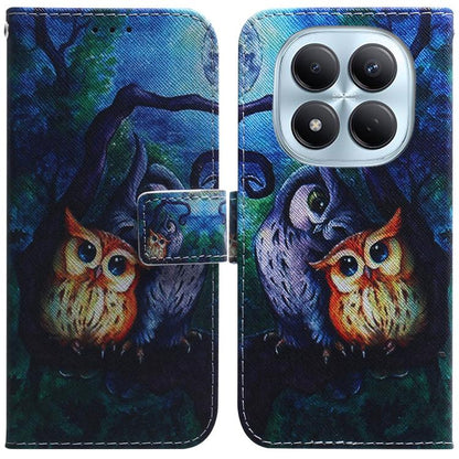 Coloured Drawing Flip Leather Phone Case, For Redmi A7 Pro 4G / 5G 171mm / Poco C85x 5G, For Redmi 15a 5G, For Redmi Turbo 5 Max 5G / Poco X8 Pro Max 5G, For Redmi Turbo 5 5G / Poco X8 Pro 5G, For Redmi Note 15 Pro+ 5G 163.3mm / Poco M8 Pro 5G         ...