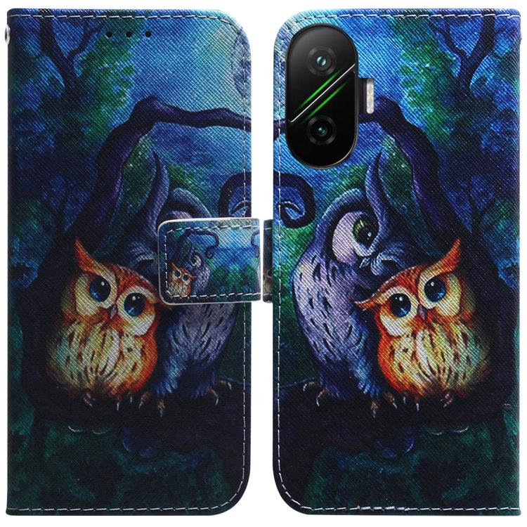 Coloured Drawing Flip Leather Phone Case, For Redmi 15C 5G / 4G EU 173mm / Poco C85 5G, For Redmi 15 5G Global / 15 4G SEA 169.5mm, For Redmi 15 5G / 4G EU 171mm, For Redmi Turbo 4 Pro / Xiaomi Poco F7, For Redmi Note 14 5G                             ...