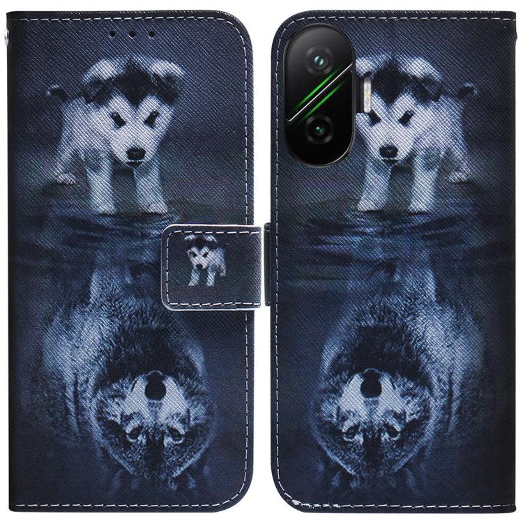 Coloured Drawing Flip Leather Phone Case, For Redmi 15C 5G / 4G EU 173mm / Poco C85 5G, For Redmi 15 5G Global / 15 4G SEA 169.5mm, For Redmi 15 5G / 4G EU 171mm, For Redmi Turbo 4 Pro / Xiaomi Poco F7, For Redmi Note 14 5G                             ...
