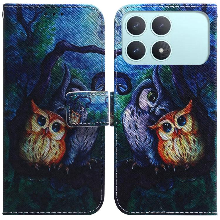 Coloured Drawing Flip Leather Phone Case, For Redmi A7 Pro 4G / 5G 171mm / Poco C85x 5G, For Redmi 15a 5G, For Redmi Turbo 5 Max 5G / Poco X8 Pro Max 5G, For Redmi Turbo 5 5G / Poco X8 Pro 5G, For Redmi Note 15 Pro+ 5G 163.3mm / Poco M8 Pro 5G         ...