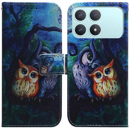 Coloured Drawing Flip Leather Phone Case, For Redmi A7 Pro 4G / 5G 171mm / Poco C85x 5G, For Redmi 15a 5G, For Redmi Turbo 5 Max 5G / Poco X8 Pro Max 5G, For Redmi Turbo 5 5G / Poco X8 Pro 5G, For Redmi Note 15 Pro+ 5G 163.3mm / Poco M8 Pro 5G         ...