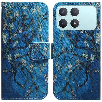 Coloured Drawing Flip Leather Phone Case, For Redmi A7 Pro 4G / 5G 171mm / Poco C85x 5G, For Redmi 15a 5G, For Redmi Turbo 5 Max 5G / Poco X8 Pro Max 5G, For Redmi Turbo 5 5G / Poco X8 Pro 5G, For Redmi Note 15 Pro+ 5G 163.3mm / Poco M8 Pro 5G         ...