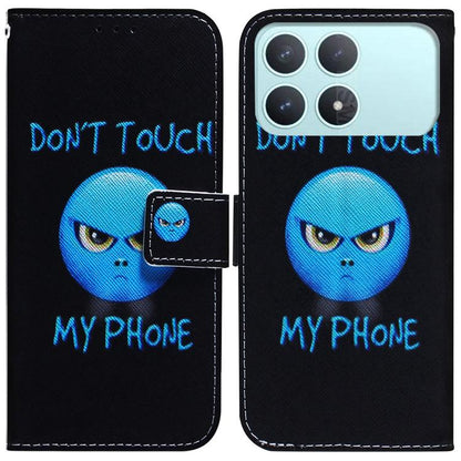 Coloured Drawing Flip Leather Phone Case, For Redmi A7 Pro 4G / 5G 171mm / Poco C85x 5G, For Redmi 15a 5G, For Redmi Turbo 5 Max 5G / Poco X8 Pro Max 5G, For Redmi Turbo 5 5G / Poco X8 Pro 5G, For Redmi Note 15 Pro+ 5G 163.3mm / Poco M8 Pro 5G         ...