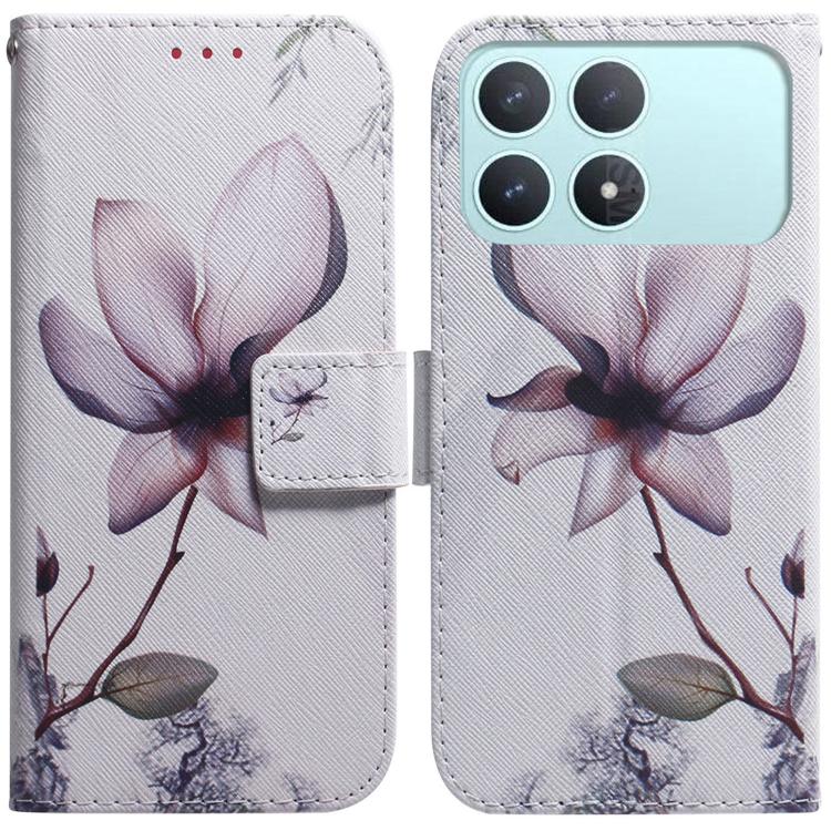 Coloured Drawing Flip Leather Phone Case, For Redmi A7 Pro 4G / 5G 171mm / Poco C85x 5G, For Redmi 15a 5G, For Redmi Turbo 5 Max 5G / Poco X8 Pro Max 5G, For Redmi Turbo 5 5G / Poco X8 Pro 5G, For Redmi Note 15 Pro+ 5G 163.3mm / Poco M8 Pro 5G         ...