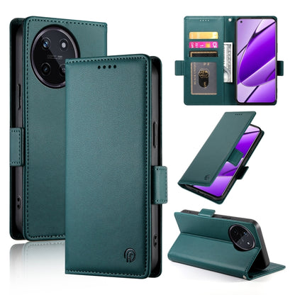 Side Buckle Magnetic Frosted Leather Phone Case, For Realme C75 / Realme 14x, For Realme 13+, For Realme 13 Pro / 13 Pro+ Global, For Realme GT 6 Global, For Realme 12+ / Narzo 70 Pro, For Realme 12, For Realme 12 Pro / 12 Pro+, For Realme C67 4G Globa...