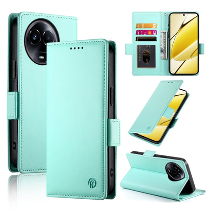 Side Buckle Magnetic Frosted Leather Phone Case, For Realme C75 / Realme 14x, For Realme 13+, For Realme 13 Pro / 13 Pro+ Global, For Realme GT 6 Global, For Realme 12+ / Narzo 70 Pro, For Realme 12, For Realme 12 Pro / 12 Pro+, For Realme C67 4G Globa...