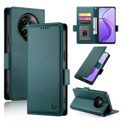 Side Buckle Magnetic Frosted Leather Phone Case, For Realme C75 / Realme 14x, For Realme 13+, For Realme 13 Pro / 13 Pro+ Global, For Realme GT 6 Global, For Realme 12+ / Narzo 70 Pro, For Realme 12, For Realme 12 Pro / 12 Pro+, For Realme C67 4G Globa...