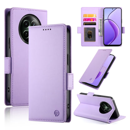 Side Buckle Magnetic Frosted Leather Phone Case, For Realme C75 / Realme 14x, For Realme 13+, For Realme 13 Pro / 13 Pro+ Global, For Realme GT 6 Global, For Realme 12+ / Narzo 70 Pro, For Realme 12, For Realme 12 Pro / 12 Pro+, For Realme C67 4G Globa...