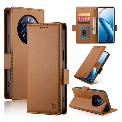 Side Buckle Magnetic Frosted Leather Phone Case, For Realme C75 / Realme 14x, For Realme 13+, For Realme 13 Pro / 13 Pro+ Global, For Realme GT 6 Global, For Realme 12+ / Narzo 70 Pro, For Realme 12, For Realme 12 Pro / 12 Pro+, For Realme C67 4G Globa...