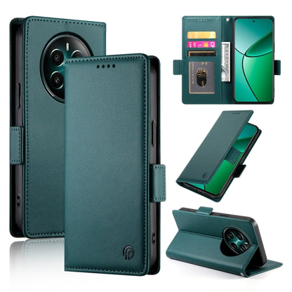 Side Buckle Magnetic Frosted Leather Phone Case, For Realme C75 / Realme 14x, For Realme 13+, For Realme 13 Pro / 13 Pro+ Global, For Realme GT 6 Global, For Realme 12+ / Narzo 70 Pro, For Realme 12, For Realme 12 Pro / 12 Pro+, For Realme C67 4G Globa...
