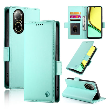 Side Buckle Magnetic Frosted Leather Phone Case, For Realme C75 / Realme 14x, For Realme 13+, For Realme 13 Pro / 13 Pro+ Global, For Realme GT 6 Global, For Realme 12+ / Narzo 70 Pro, For Realme 12, For Realme 12 Pro / 12 Pro+, For Realme C67 4G Globa...