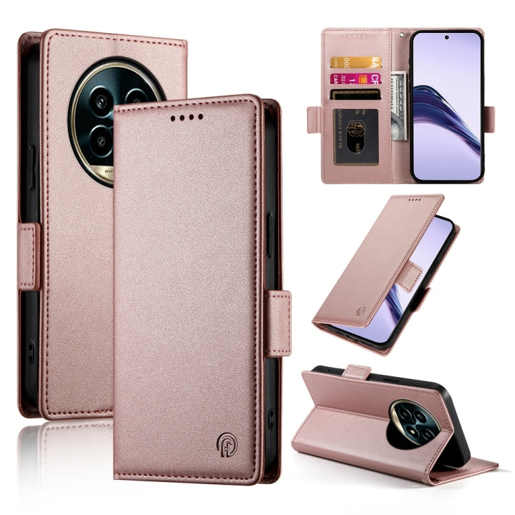 Side Buckle Magnetic Frosted Leather Phone Case, For Realme C75 / Realme 14x, For Realme 13+, For Realme 13 Pro / 13 Pro+ Global, For Realme GT 6 Global, For Realme 12+ / Narzo 70 Pro, For Realme 12, For Realme 12 Pro / 12 Pro+, For Realme C67 4G Globa...