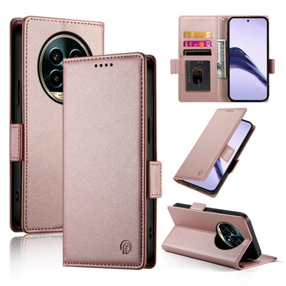 Side Buckle Magnetic Frosted Leather Phone Case, For Realme C75 / Realme 14x, For Realme 13+, For Realme 13 Pro / 13 Pro+ Global, For Realme GT 6 Global, For Realme 12+ / Narzo 70 Pro, For Realme 12, For Realme 12 Pro / 12 Pro+, For Realme C67 4G Globa...