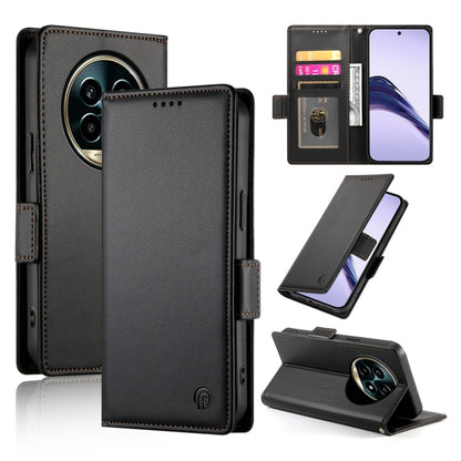 Side Buckle Magnetic Frosted Leather Phone Case, For Realme C75 / Realme 14x, For Realme 13+, For Realme 13 Pro / 13 Pro+ Global, For Realme GT 6 Global, For Realme 12+ / Narzo 70 Pro, For Realme 12, For Realme 12 Pro / 12 Pro+, For Realme C67 4G Globa...