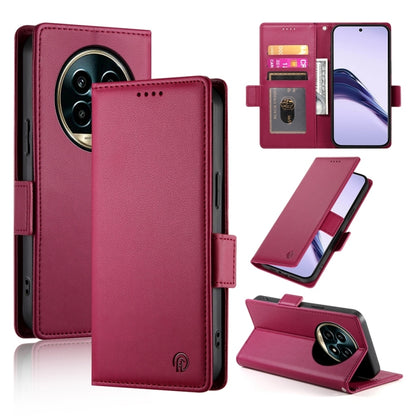Side Buckle Magnetic Frosted Leather Phone Case, For Realme C75 / Realme 14x, For Realme 13+, For Realme 13 Pro / 13 Pro+ Global, For Realme GT 6 Global, For Realme 12+ / Narzo 70 Pro, For Realme 12, For Realme 12 Pro / 12 Pro+, For Realme C67 4G Globa...