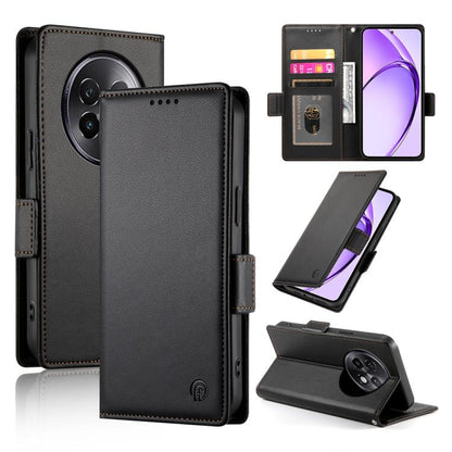 Side Buckle Magnetic Frosted Leather Phone Case, For Realme C75 / Realme 14x, For Realme 13+, For Realme 13 Pro / 13 Pro+ Global, For Realme GT 6 Global, For Realme 12+ / Narzo 70 Pro, For Realme 12, For Realme 12 Pro / 12 Pro+, For Realme C67 4G Globa...