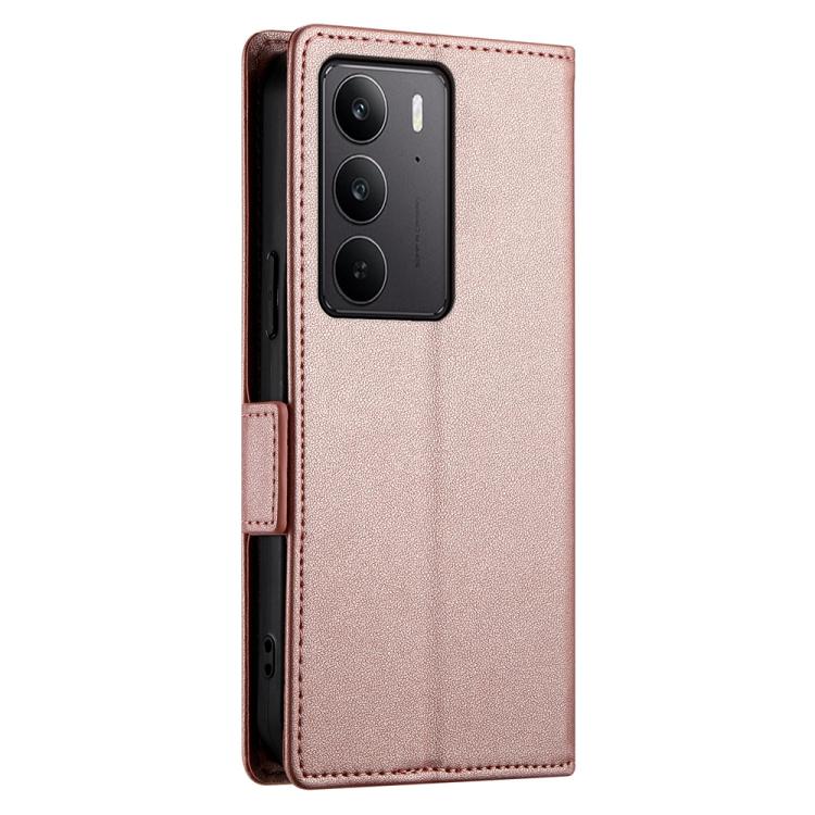Side Buckle Magnetic Frosted Leather Phone Case, For Realme C75 / Realme 14x, For Realme 13+, For Realme 13 Pro / 13 Pro+ Global, For Realme GT 6 Global, For Realme 12+ / Narzo 70 Pro, For Realme 12, For Realme 12 Pro / 12 Pro+, For Realme C67 4G Globa...
